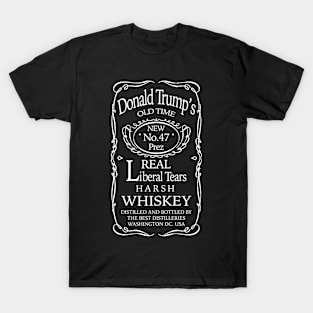 Donald Trump Whiskey Label T-Shirt T-Shirt